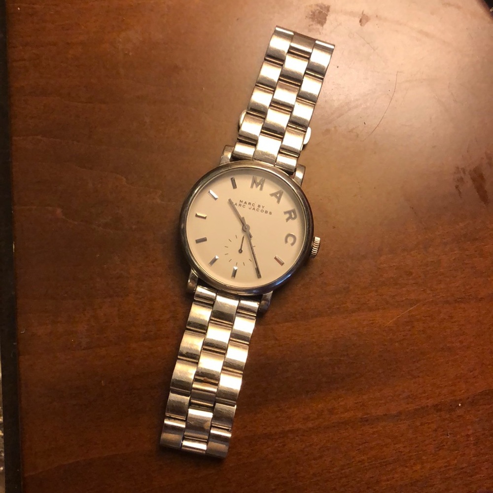 Marc Jacobs silver watch